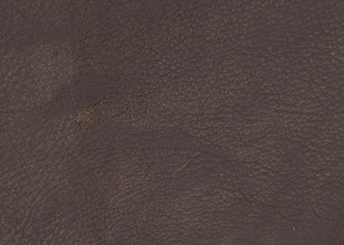 ARMLEHNSTUHL  in Echtleder naturbelassen  - Wildeiche/Mokka, Design, Leder/Holz (63/74-90/57-73cm) - Koinor