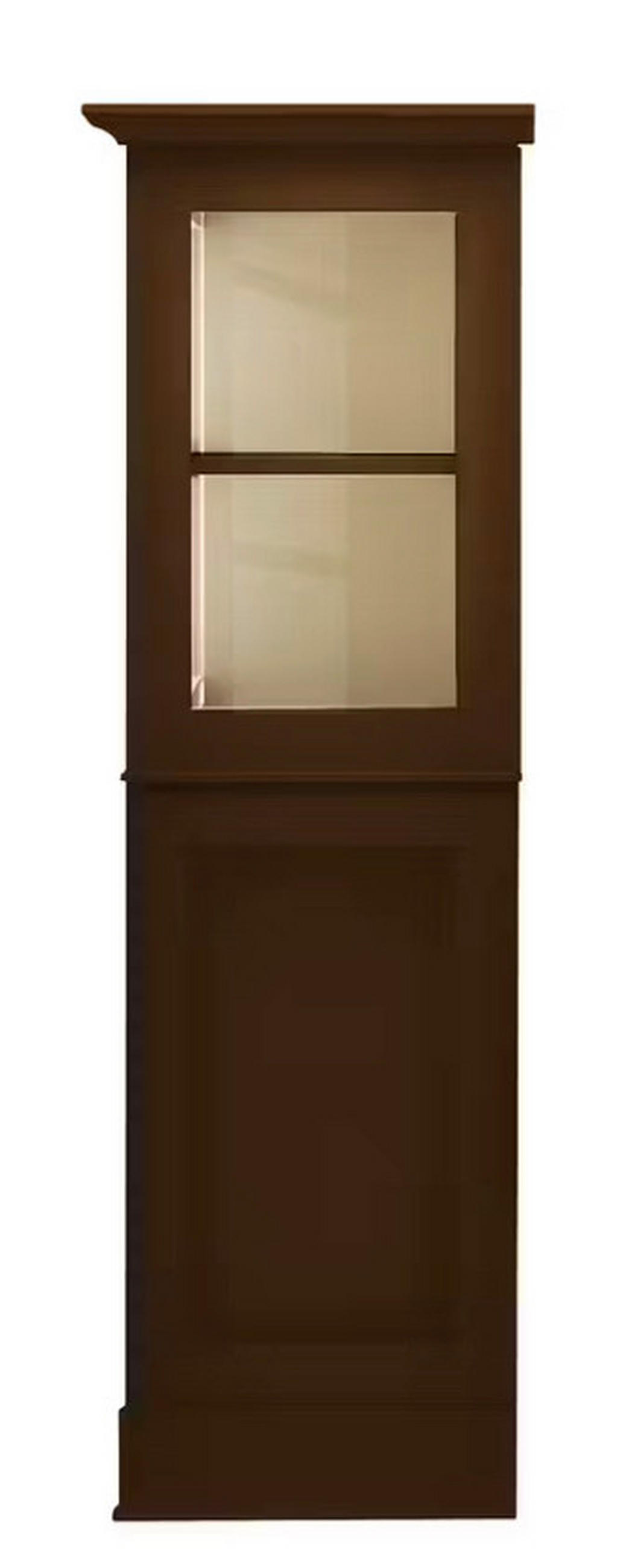 SIDEBOARD UrbanClass  in 190,5/149/49 cm  - Nussbaumfarben/Creme, LIFESTYLE, Glas/Holz (190,5/149/49cm) - Livetastic