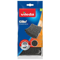 Vileda Power inox 2-pack - svart, Basics, metall (2,0/11,5/24,5cm) - Best Price