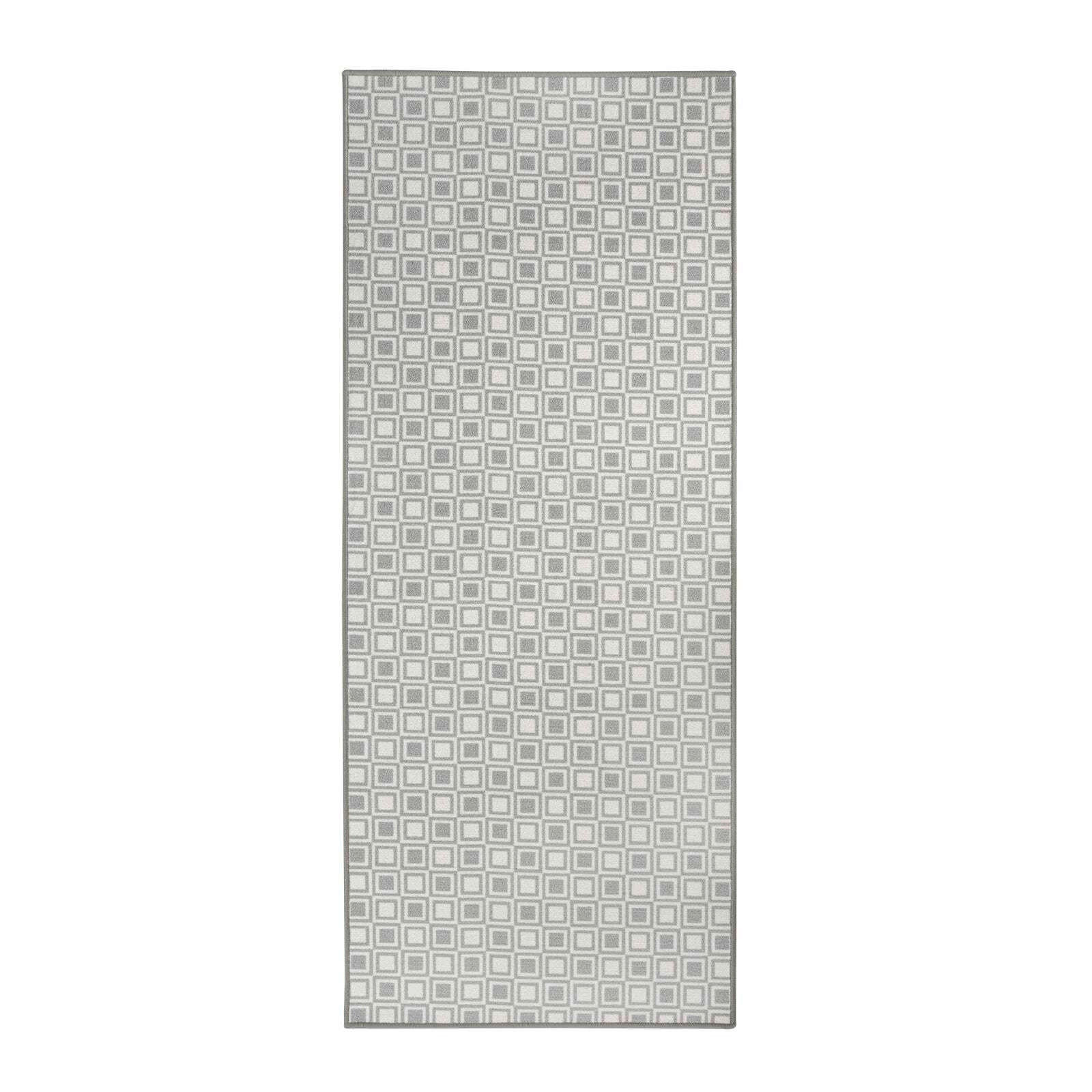 LÄUFER 80/250 cm Bray Grau  - Grau, Design, Kunststoff/Textil (80/250cm)