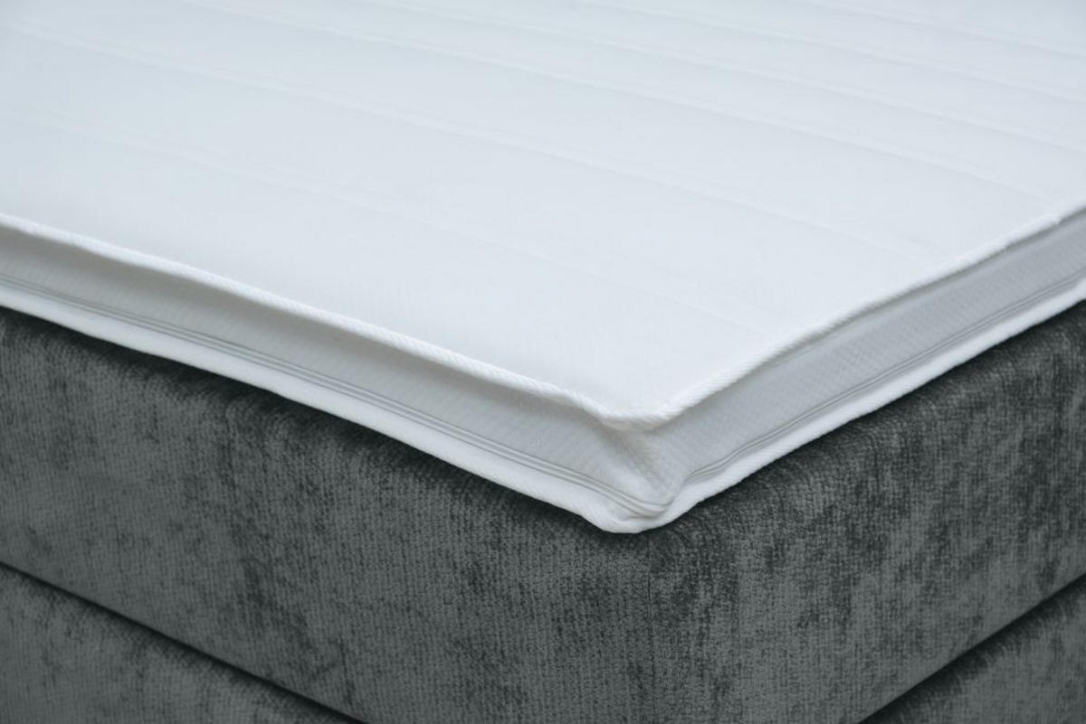 BOXSPRING KREVET      - Moderno, drvni materijal/tekstil (165/120/215cm) - Hom`in