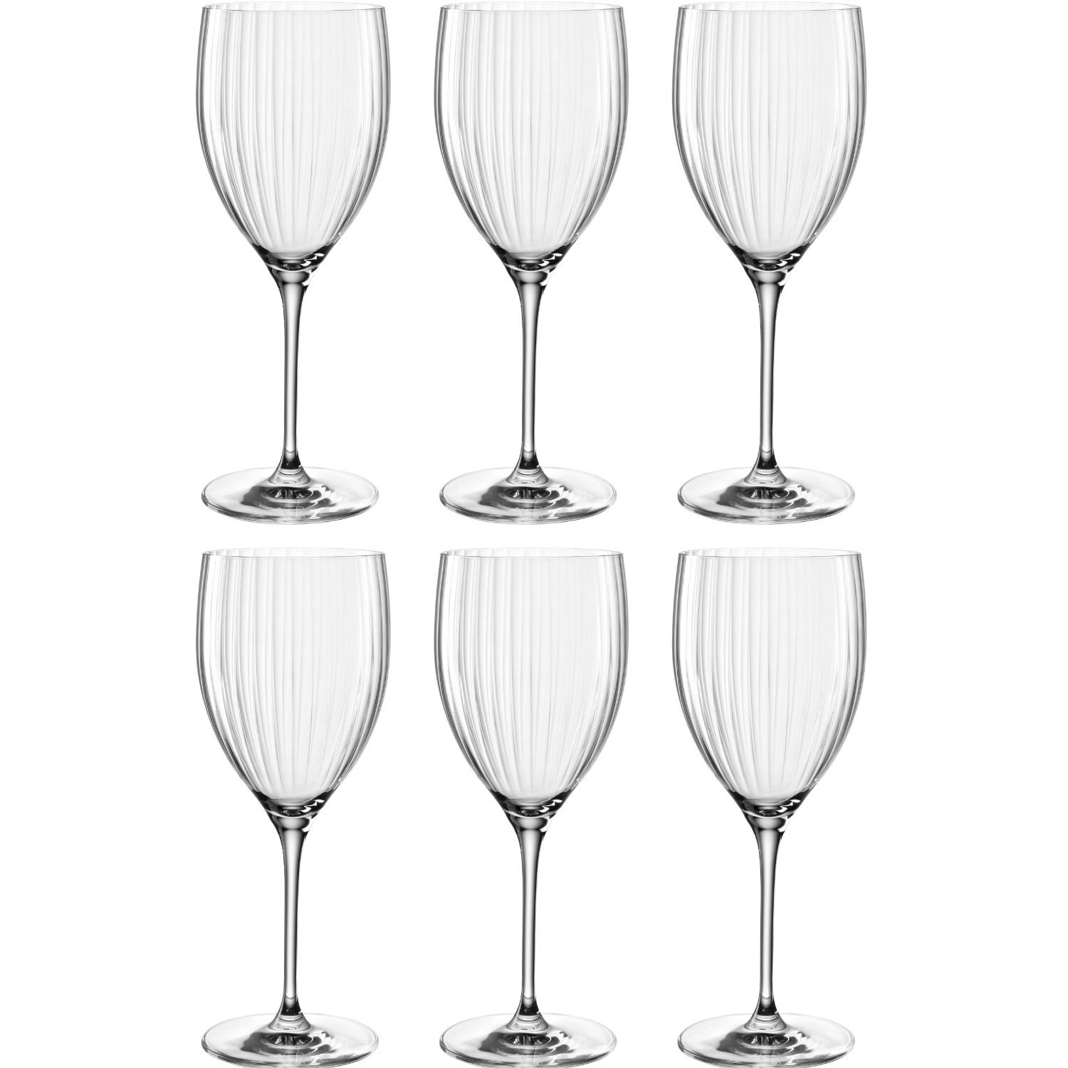 GLÄSERSET Poesia 6-teilig  - Transparent, Trend, Glas (7,80/25,00/7,80cm) - Leonardo