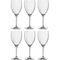 GLÄSERSET Poesia 6-teilig  - Transparent, Trend, Glas (7,80/25,00/7,80cm) - Leonardo