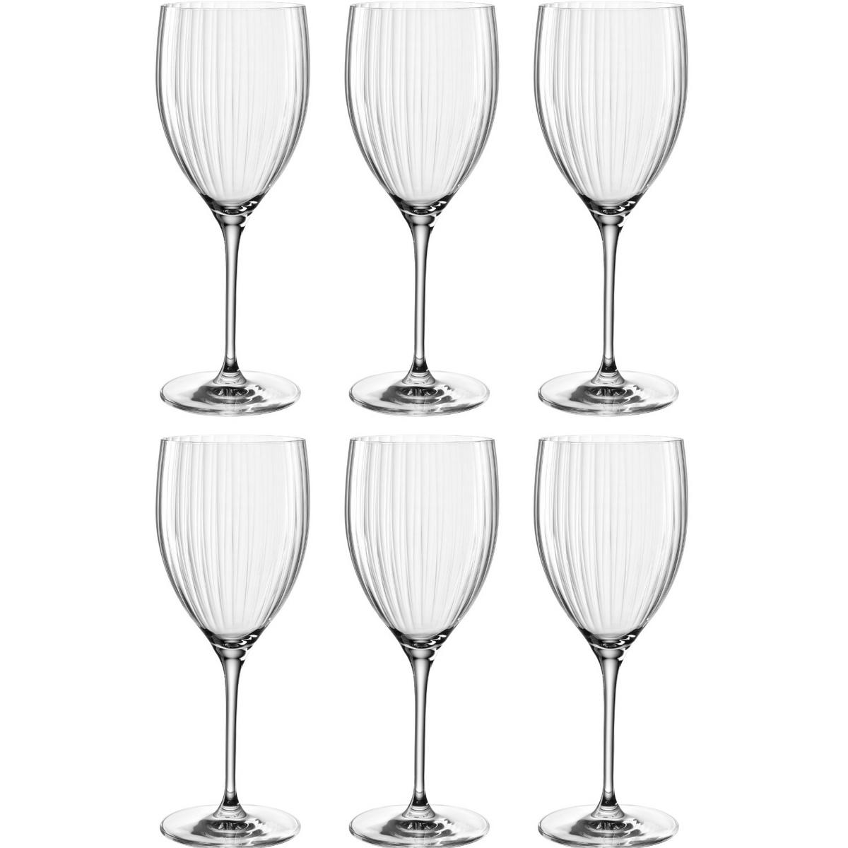 GLÄSERSET Poesia 6-teilig  - Transparent, Trend, Glas (7,80/25,00/7,80cm) - Leonardo