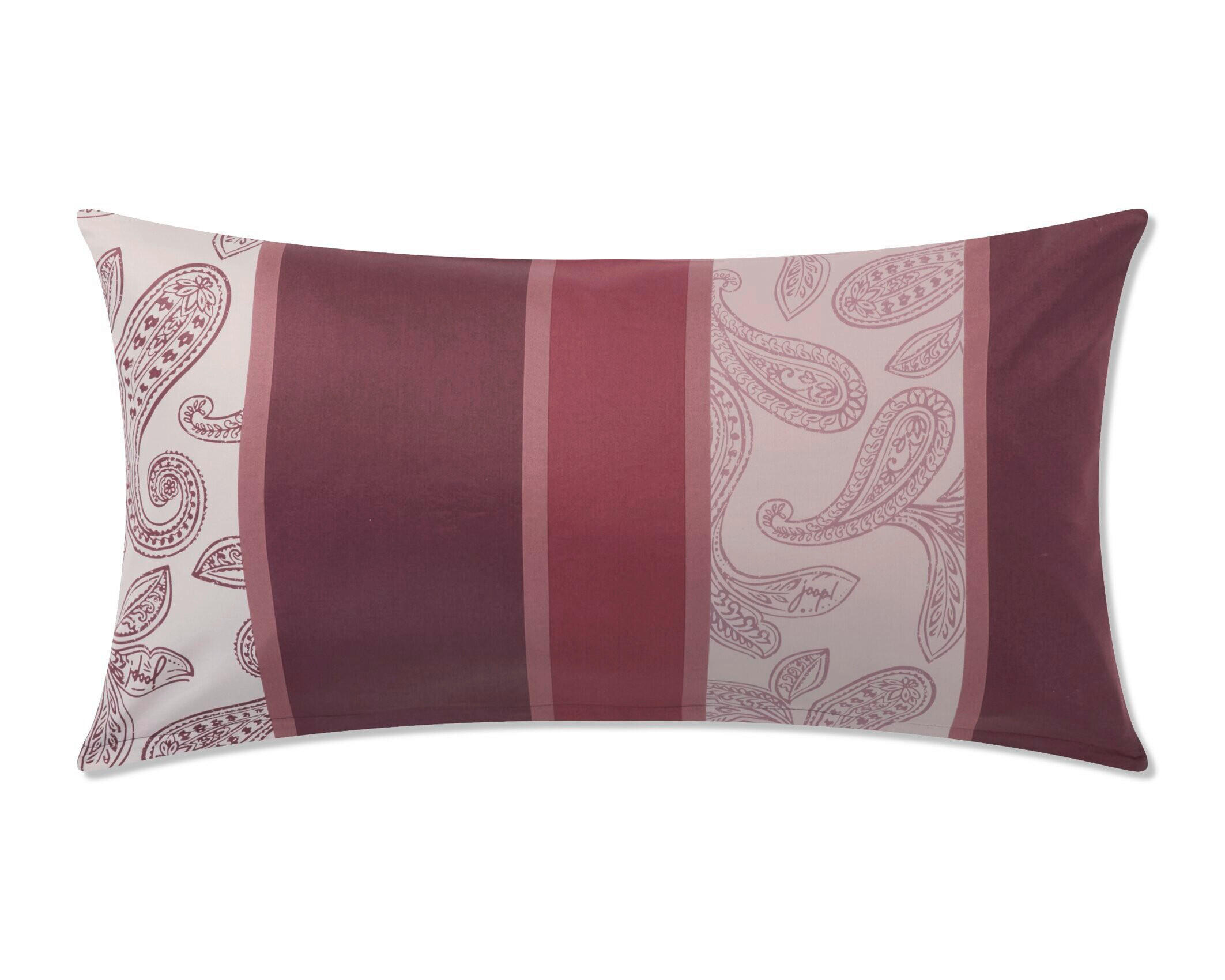 KOPFPOLSTERBEZUG JOOP! PAISLEY STRIPES 40/80 cm  - Rosa, Basics, Textil (40/80cm) - Joop! Living