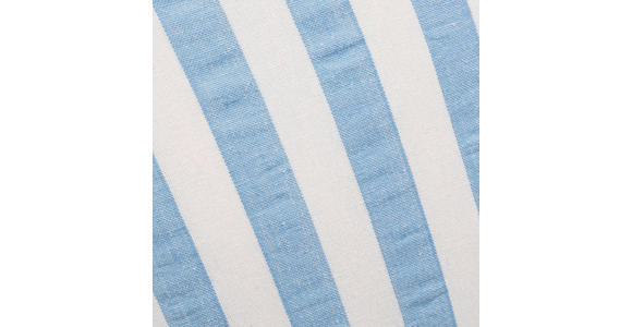 ZIERKISSEN  45/45 cm   - Weiß/Hellblau, Design, Textil (45/45cm) - Esposa