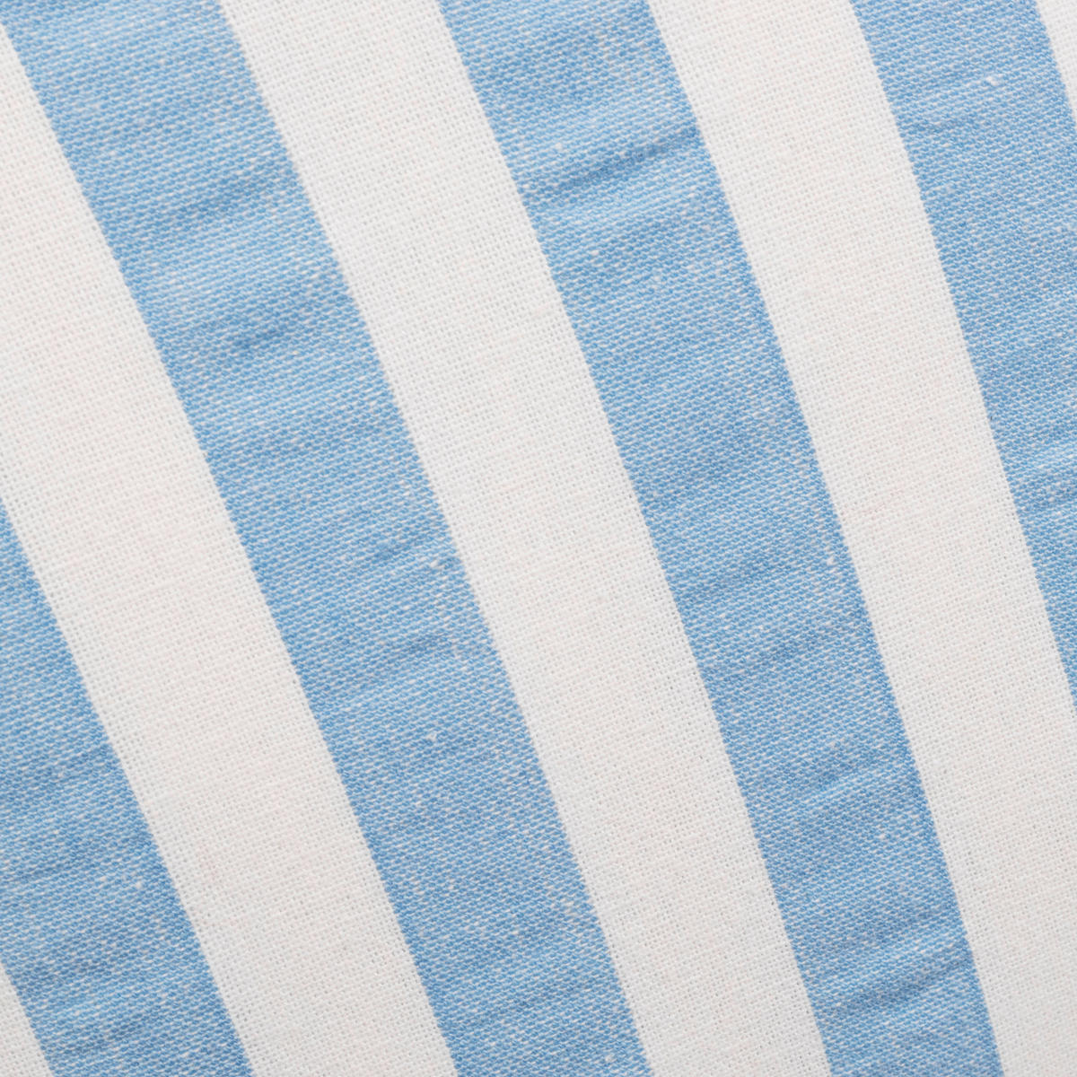 DEKORAČNÍ POLŠTÁŘ 45/45 cm - bílá/světle modrá, Design, textil (45/45cm) - Esposa