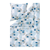 BETTWÄSCHE Impulse Seersucker 135/200 cm  - Türkis, Design, Textil (135/200cm) - Estella