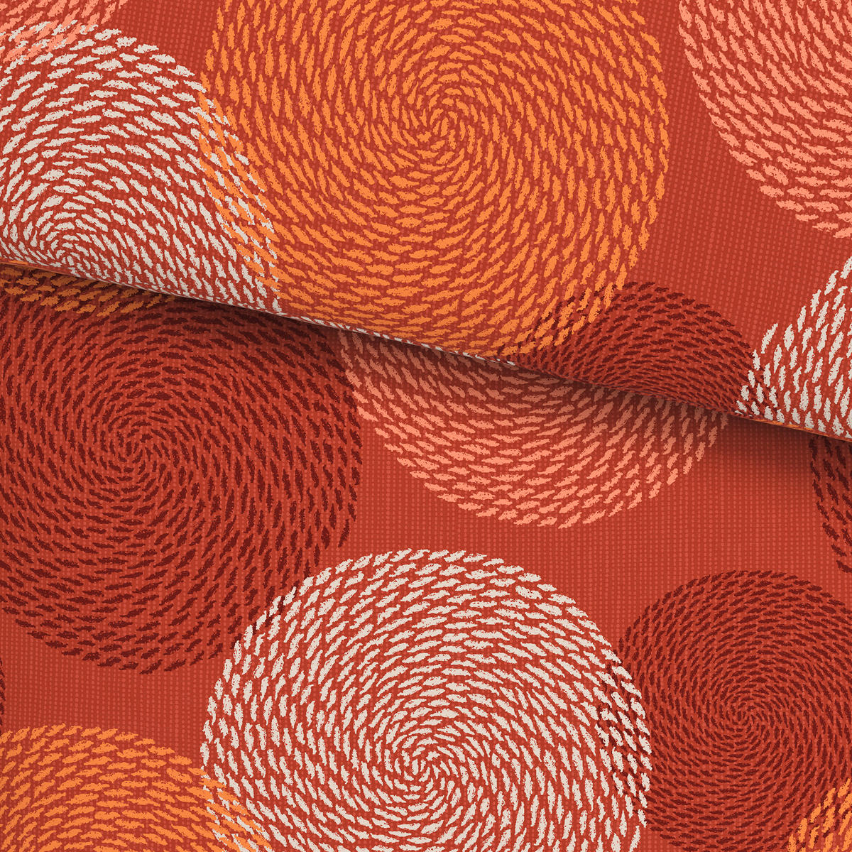 BETTWÄSCHE Fleece, Biber 135/200 cm  - Terracotta, Textil (135/200cm) - Novel