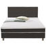 BOXSPRINGBETT 140/200 cm in Dunkelgrau - Dunkelgrau, Design, Textil/Metall (140/200cm) - Carryhome BOXSPRINGBETT 140/200 cm in Dunkelgrau - Dunkelgrau, Design, Textil/Metall (140/200cm) - Carryhome