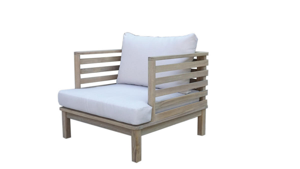 LOUNGE FOTELJA    - Natur, drvo (80/59/75cm) - Ambia Garden