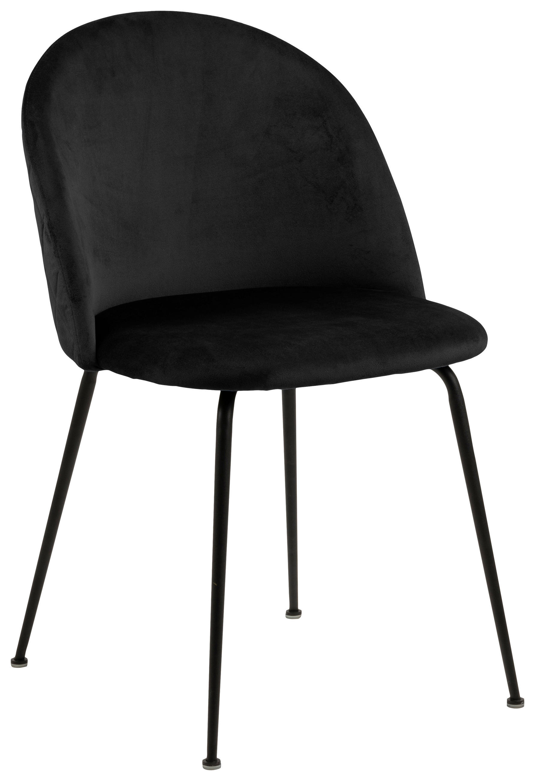 Ambia Home Stuhl Schwarz 49.5x80.5x54 cm
