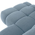 ECKSOFA in Flachgewebe Blau  - Blau/Schwarz, KONVENTIONELL, Kunststoff/Textil (174/274cm) - Carryhome