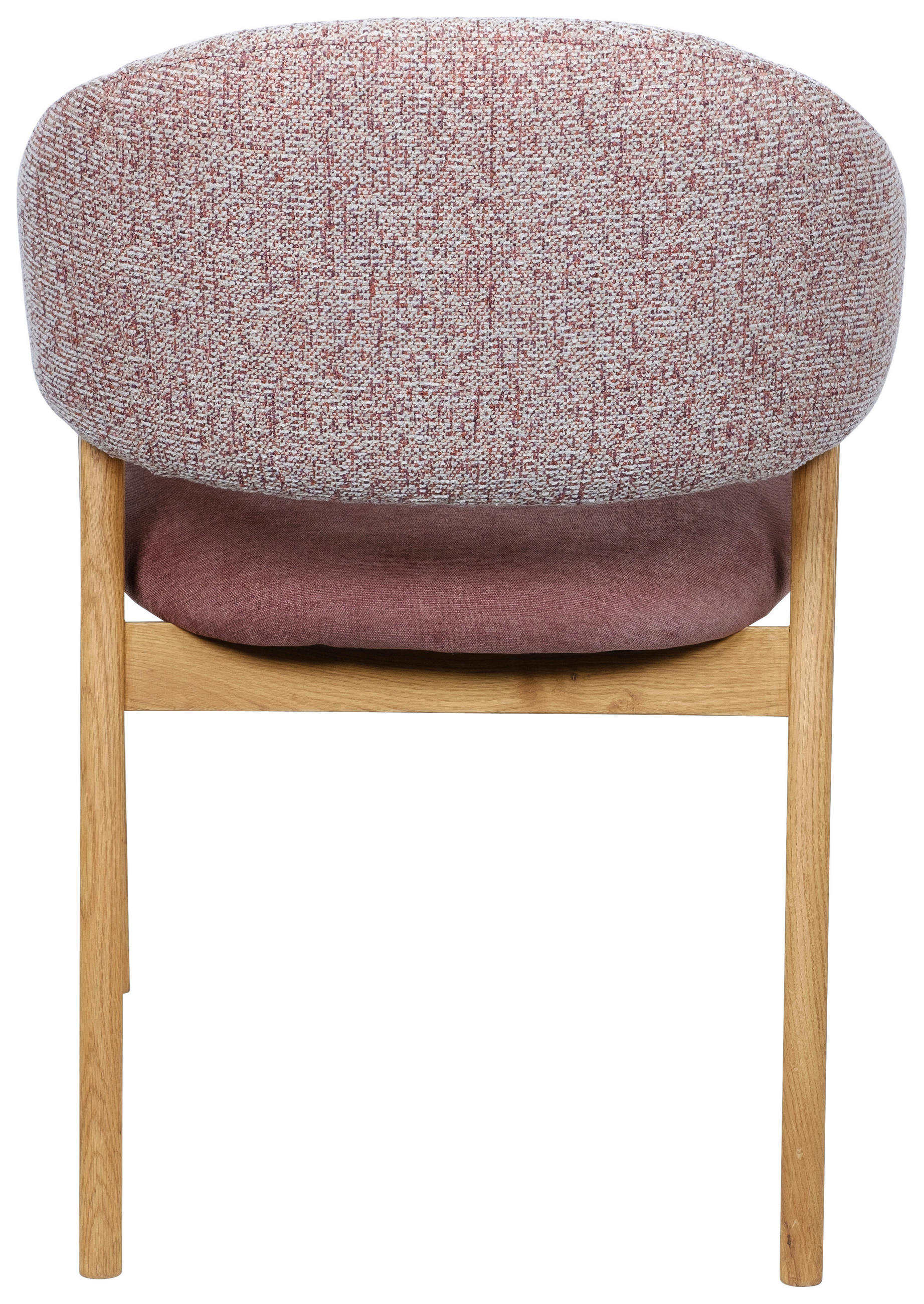 Thumbnail - Linea Natura Armlehnstuhl, Rot, Holz, Textil, Eiche, massiv, eckig, 56.5x82.5x47.5 cm, Esszimmer, Stühle, Esszimmerstühl...