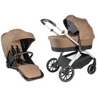 SET DJEČJIH KOLICA  Nizza  - srebrne boje/bež, Trend, tekstil/metal - My Baby Lou