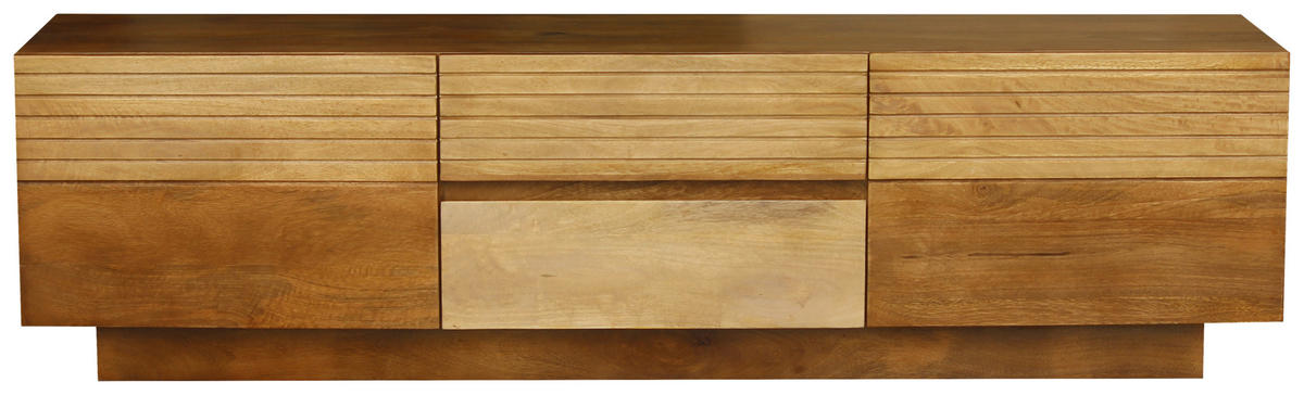 LOWBOARD  in 170/45/40 cm  - Hellbraun/Naturfarben, Natur, Holz (170/45/40cm) - Livetastic