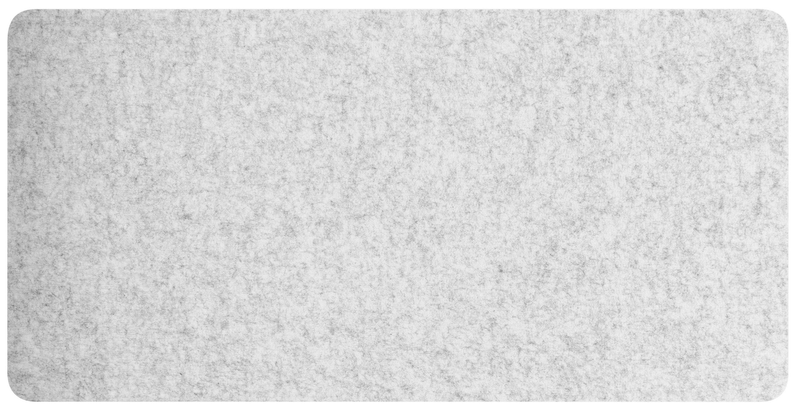 AKUSTIKPANEEL Hellgrau 45/90/2,4 cm  - Hellgrau, Basics, Kunststoff (45/90/2,4cm)