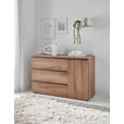 SCHWEBETÜRENSCHRANK in Weiß - Chromfarben/Weiß, Design, Glas/Holzwerkstoff (336/240/68cm) - Moderano