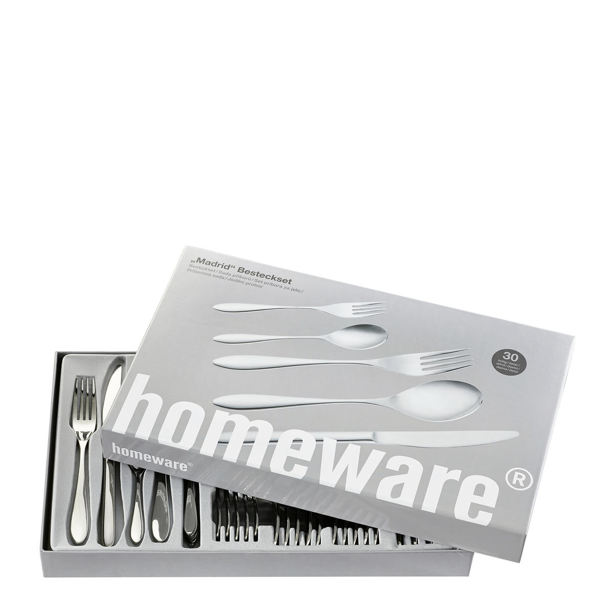 PRIBOR ZA JELO  30 delova     - Konvencionalno - Homeware Profession.