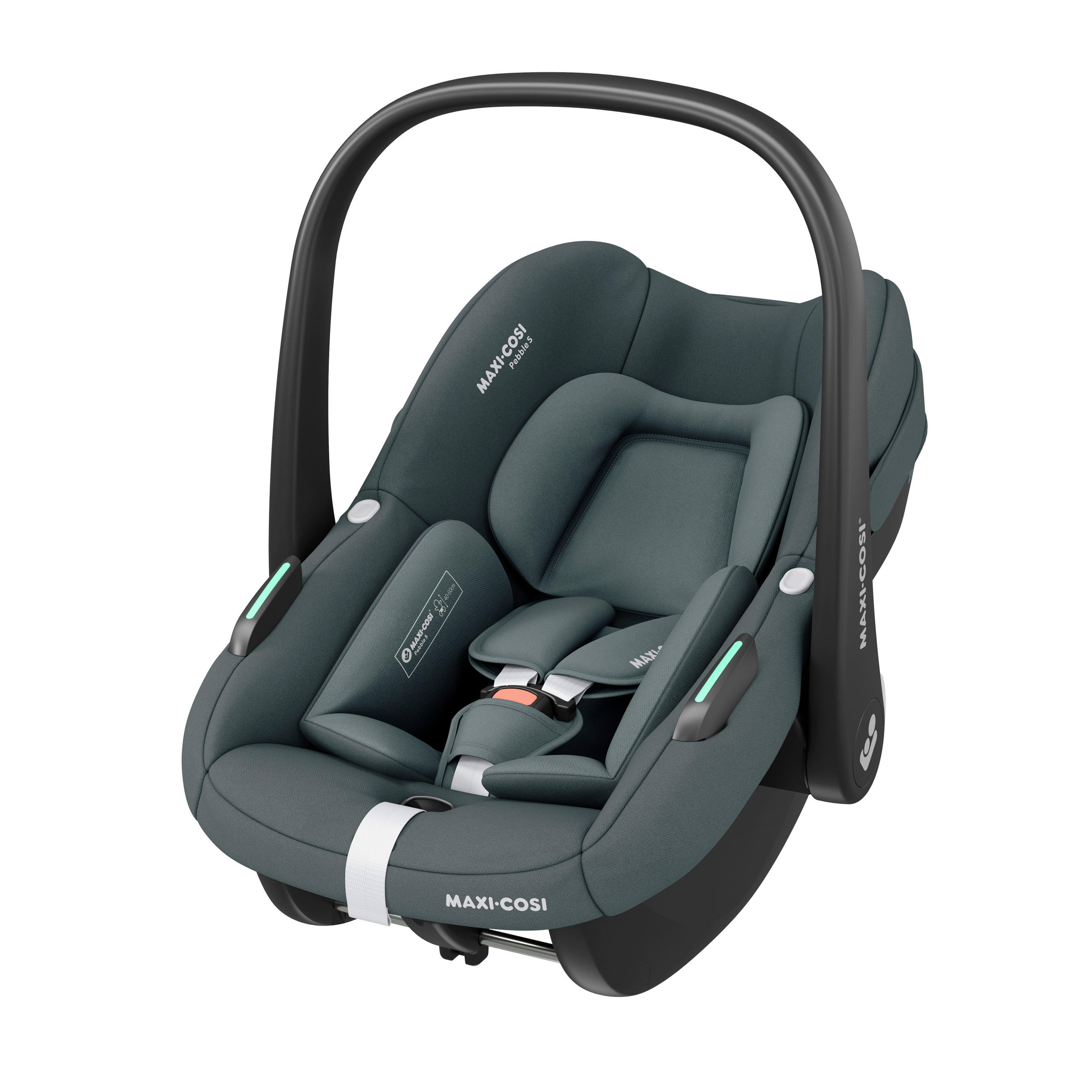 BABYSCHALE Pebble S Tonal Graphite   - Dunkelgrau, Basics, Kunststoff/Textil (44/56,5/67cm) - Maxi-Cosi