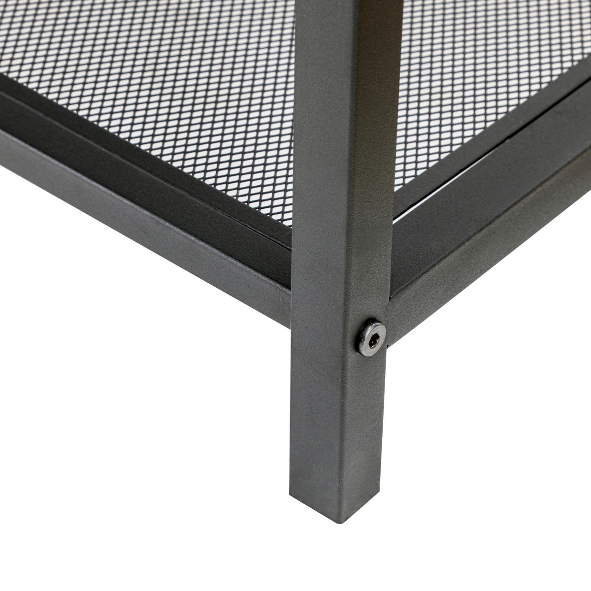 GARDEROBE  in 98/185/36 cm  - Schwarz, Design, Glas/Holzwerkstoff (98/185/36cm) - MID.YOU