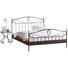 BETT 180/210 cm - Dunkelgrau, LIFESTYLE, Metall (180/210cm) - Hasena