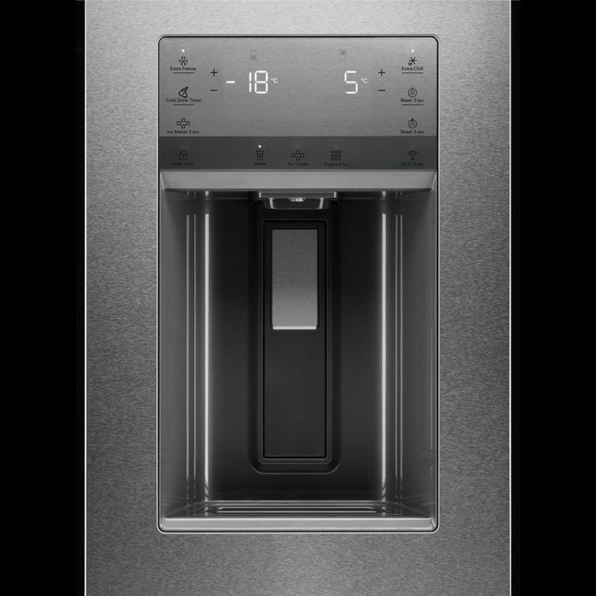 FRENCH-DOOR RMB954E9VX  - Silberfarben, Basics, Metall (91,3/178,1/75,3cm) - AEG