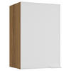 KÜCHENOBERSCHRANK 40/60/31 cm  in Weiß, Eichefarben  - Eichefarben/Weiß, Basics, Holzwerkstoff/Metall (40/60/31cm) - MID.YOU