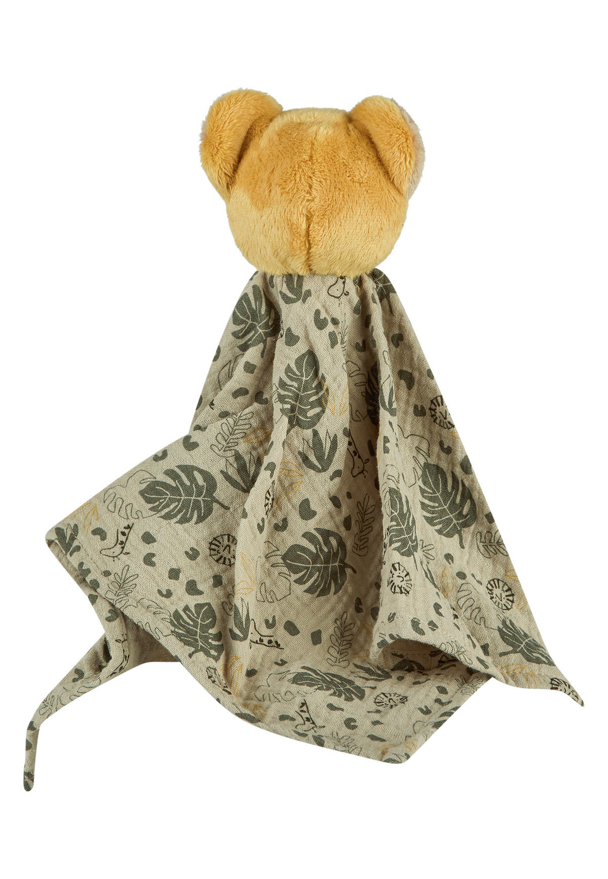 SCHMUSETUCH Löwe Leo  - Mintgrau, Basics, Textil (35/8/8cm) - Sterntaler