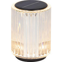 SOLCELLSLAMPA 8,5/12 cm   - svart/transparent, Lifestyle, plast (8,5/12cm) - Ambia Garden