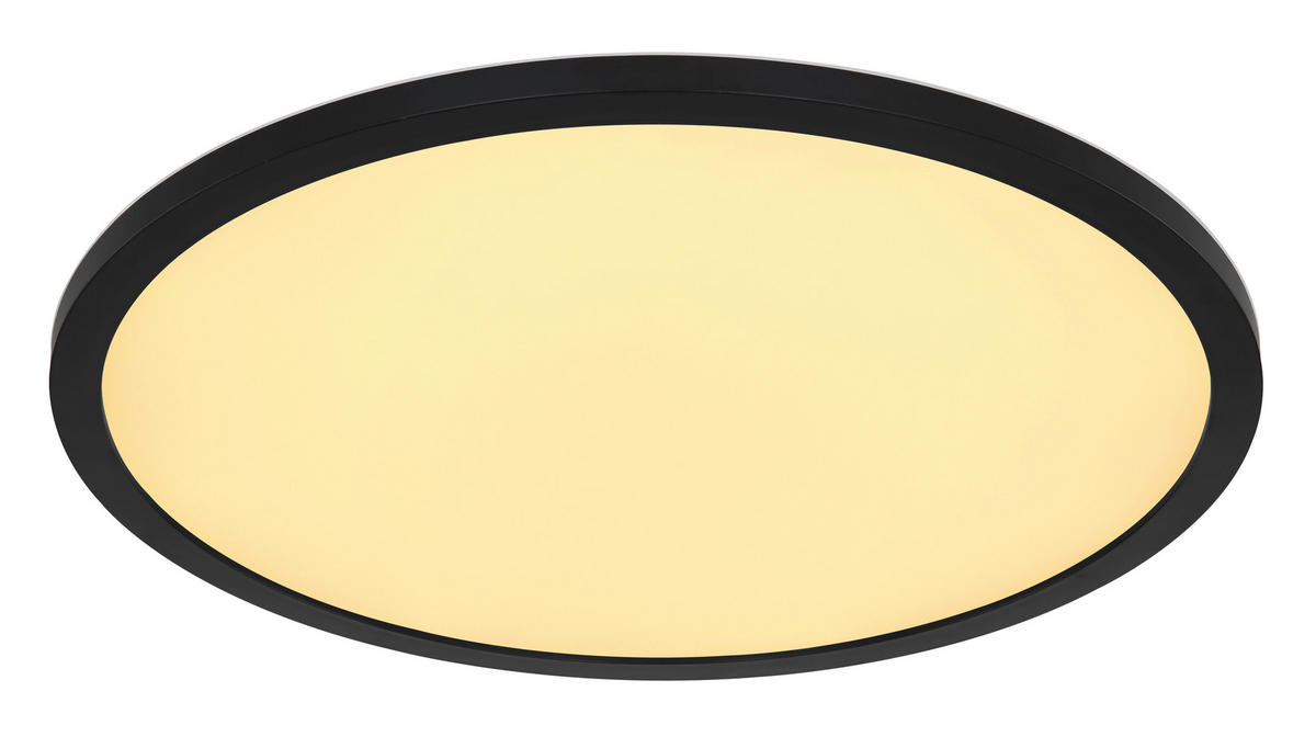 LED-DECKENLEUCHTE 21 W  42/2,5 cm    - Weiss/Opal, Design, Kunststoff (42/2,5cm) - Globo