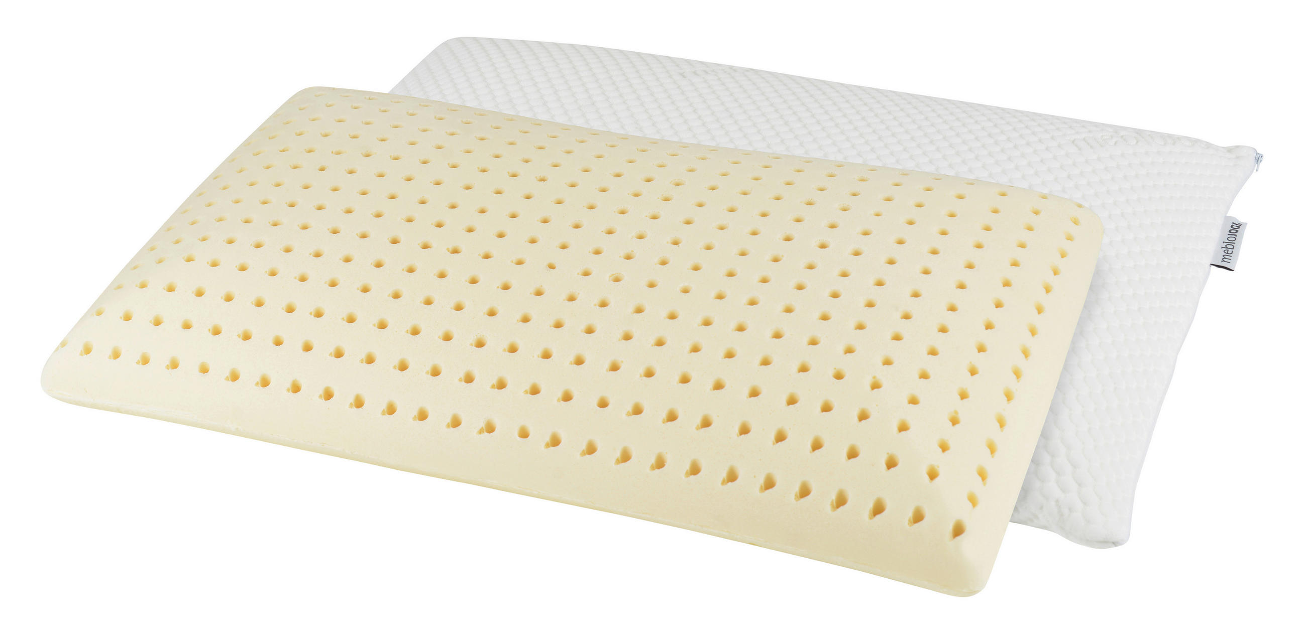 VZGLAVNIK  - bela, Basics, tekstil (72/42,5/14,5cm) - Meblojogi