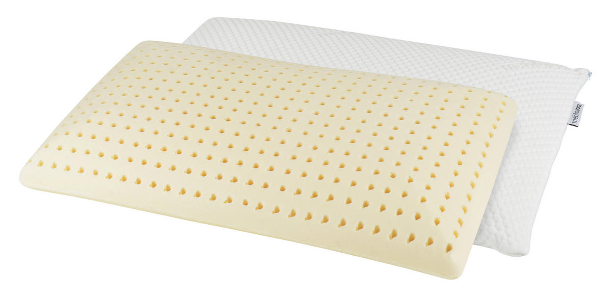 VZGLAVNIK  - bela, Basics, tekstil (72/42,5/14,5cm) - Meblojogi