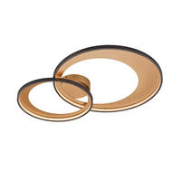 STROPNA LED-SVETILKA  Granada 36 W//3000 K/230 V/ - zlate barve/bela, Basics, kovina (85/8,5/60cm)