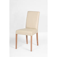 STOLICA  bež       - boja bukve/bež, Dizajnerski, drvo/tekstil (56,5/91/43,5cm) - Cantus