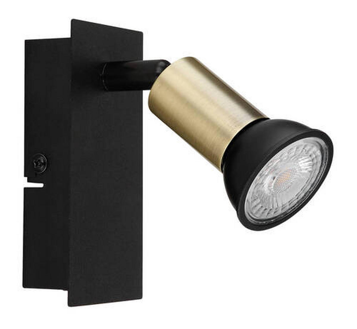 SPOTLIGHT Drew 6/9/10,5 cm   - svart/guldfärgad, Design, metall (6/9/10,5cm) - Globo