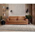 SCHLAFSOFA in Cord, Feincord Rostfarben, Hellbraun  - Hellbraun/Rostfarben, KONVENTIONELL, Kunststoff/Textil (240/83/116cm) - Carryhome