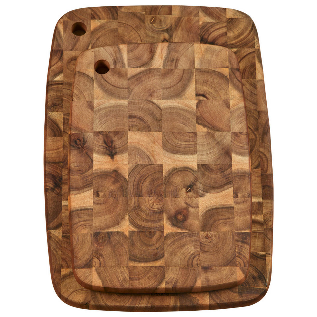 SCHNEIDEBRETT-SET 2-teilig     - Braun, Basics, Holz - Kesper