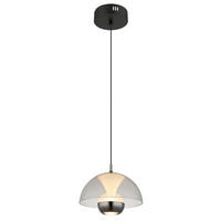 ZÁVĚSNÉ LED SVÍTIDLO, 23/120 cm  - černá, Design, kov/plast (23/120cm) - Globo