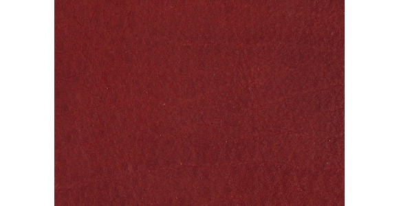 WOHNLANDSCHAFT in Echtleder Rot - Rot/Schwarz, Natur, Leder/Metall (155/359/217cm) - Dieter Knoll