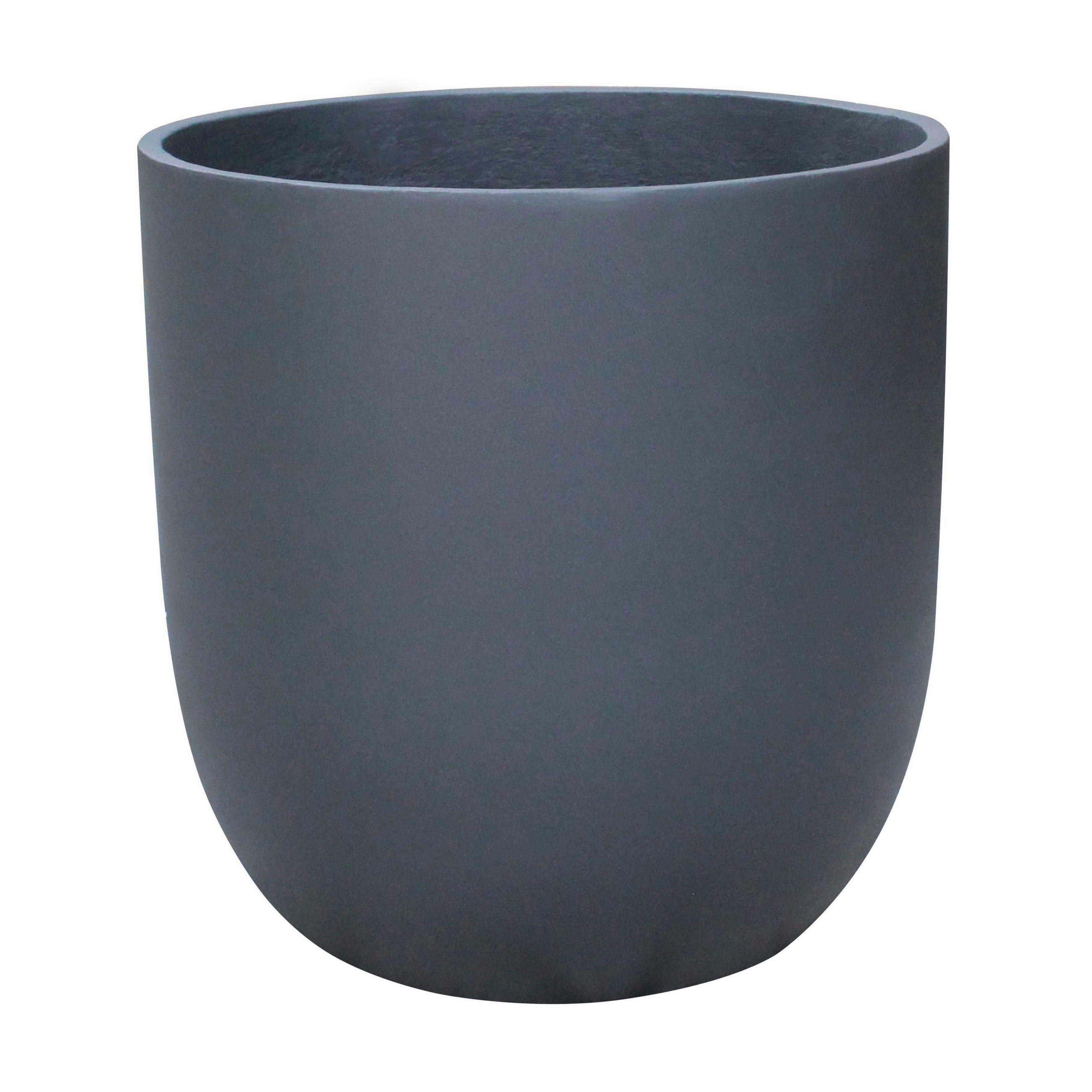 ÜBERTOPF 42/42 cm  - Dunkelgrau, Basics, Keramik (42/42cm) - Ambia Home