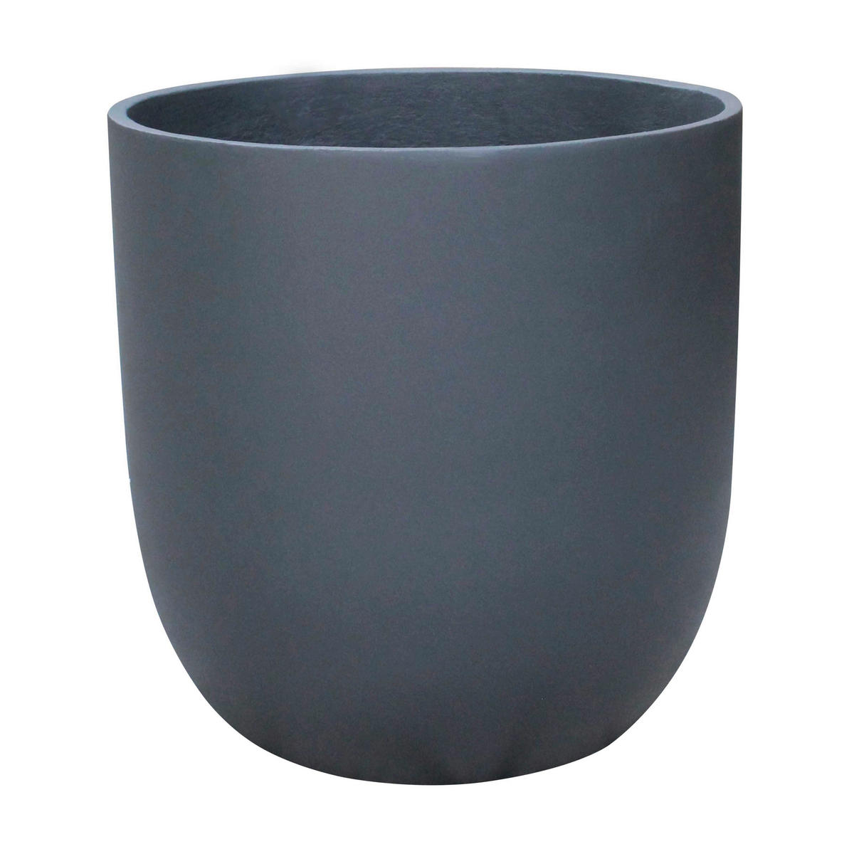 OBAL NA KVETINÁČ keramika, 42/42 cm - tmavosivá, Basics, keramika (42/42cm) - Ambia Home