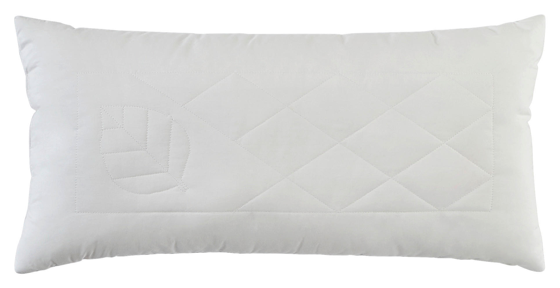 VANKÚŠ POD HLAVU, 40/80 cm - biela, textil (40/80cm) - Sleeptex