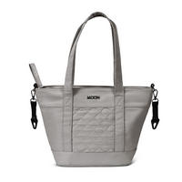 WICKELTASCHE V-Shape Bag  - Sandfarben/Hellgrau, Basics, Textil (41/16/28cm) - Moon