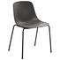 Stuhl in Metall, Kunststoff Schwarz, Dunkelgrau - Dunkelgrau/Schwarz, Design, Kunststoff/Metall (59,5/81,5/55cm) Stuhl in Metall, Kunststoff Schwarz, Dunkelgrau - Dunkelgrau/Schwarz, Design, Kunststoff/Metall (59,5/81,5/55cm)