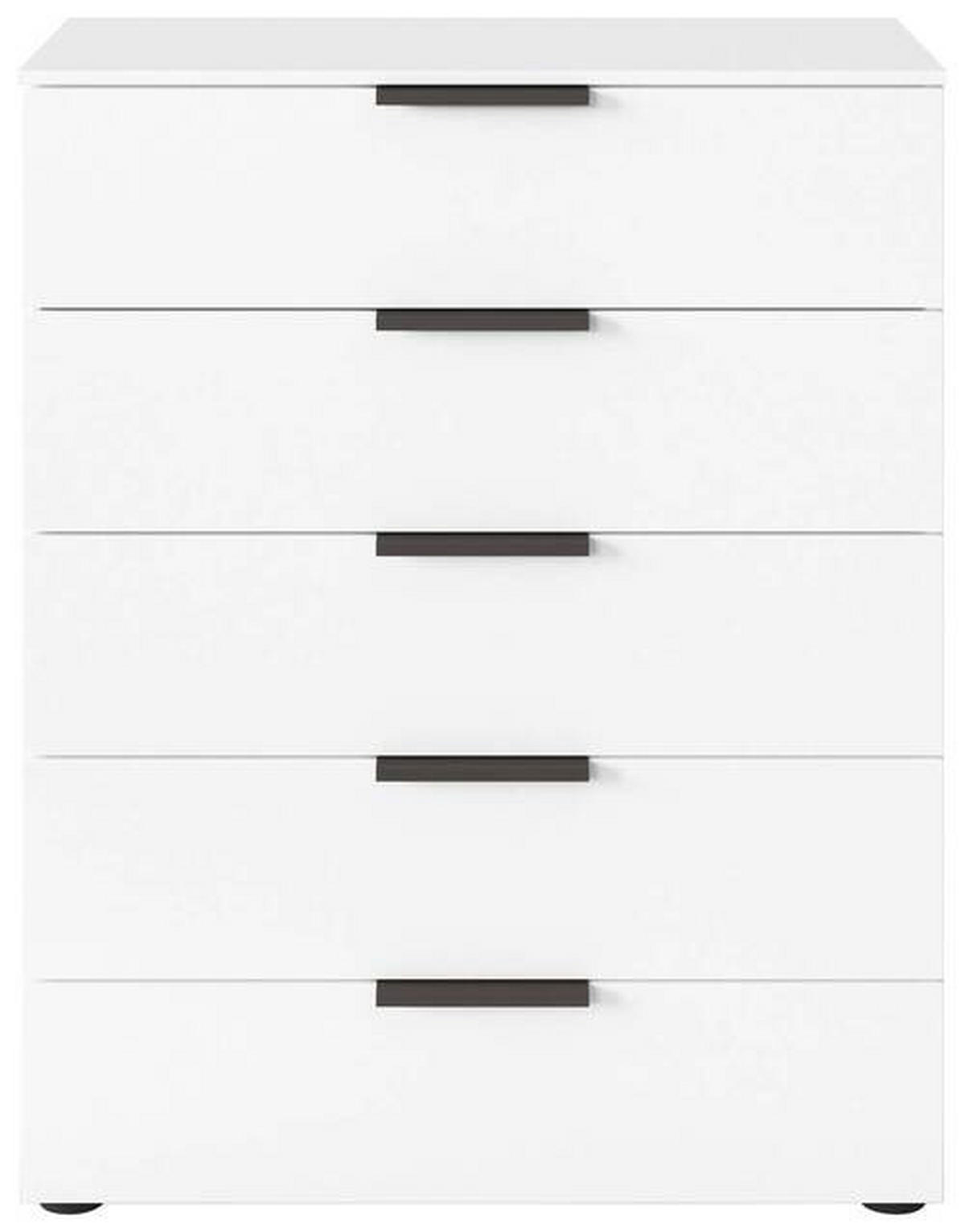 KOMÓD 80/100/42 cm  - grafitszürke/fekete, Modern, műanyag/faalapú anyag (80/100/42cm) - Rauch Möbel