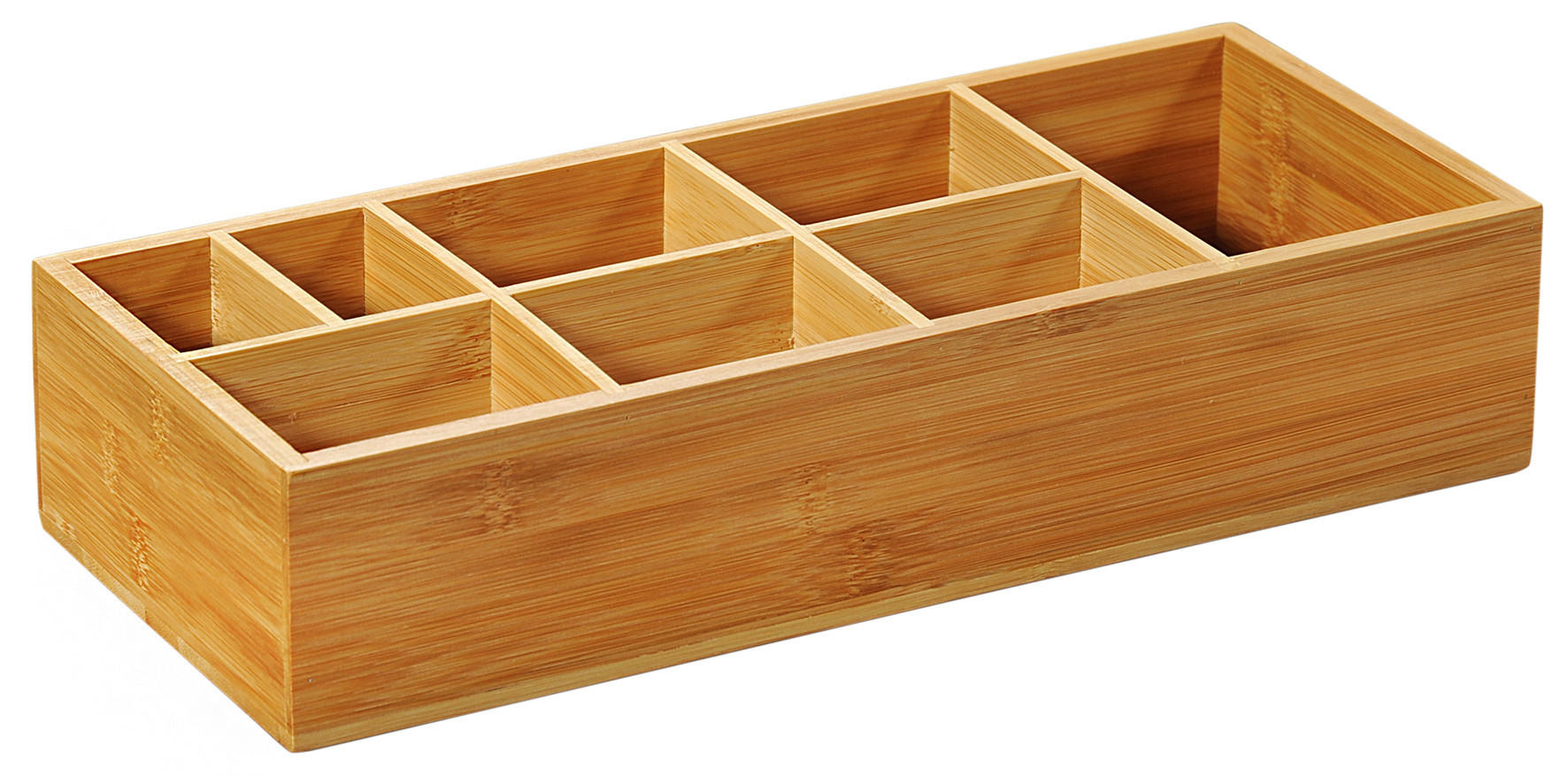ŠKATLA ZA SHRANJEVANJE - naravne barve, Basics, les (36/15/7,5cm) - Kesper