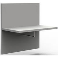 GARDEROBENPANEEL  in 60/60/32,2 cm  - Hellgrau, Design, Holzwerkstoff (60/60/32,2cm)