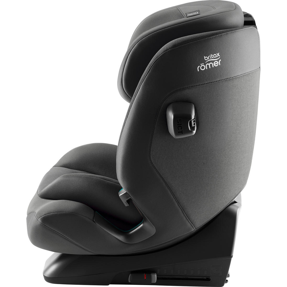 KINDERAUTOSITZ Advansafix Pro  - Dunkelgrau/Grau, Basics, Kunststoff/Textil (44/60/48cm) - Britax Römer
