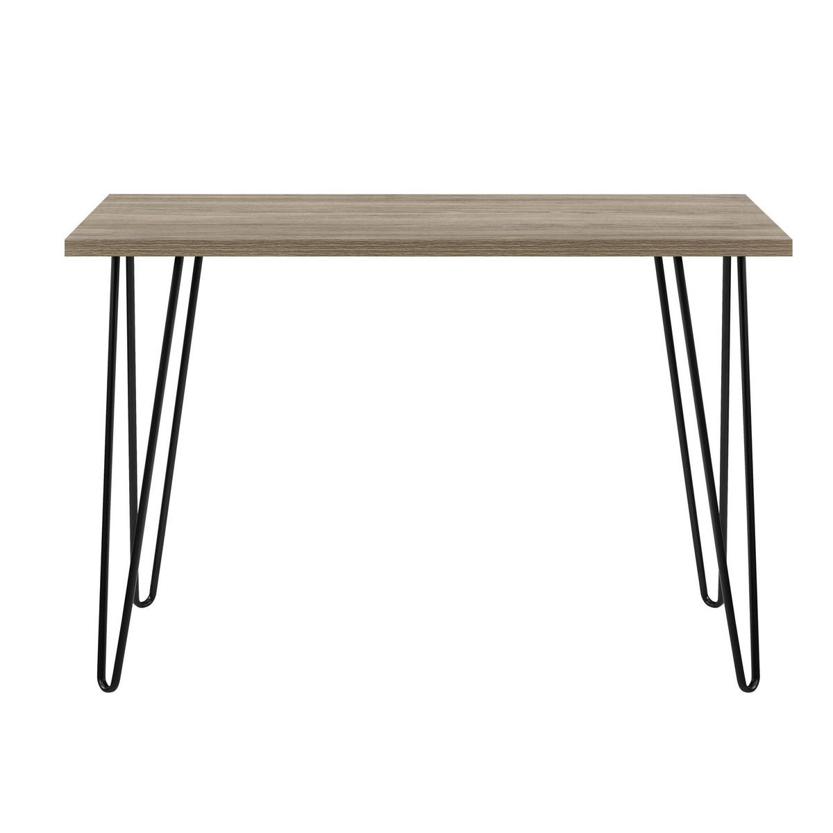 SCHREIBTISCH 101/68/49 cm  in Eichefarben  - Eichefarben/Schwarz, Design, Karton/Keramik (101/68/49cm) - MID.YOU